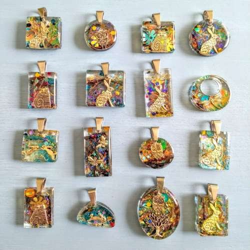Justine's pendants